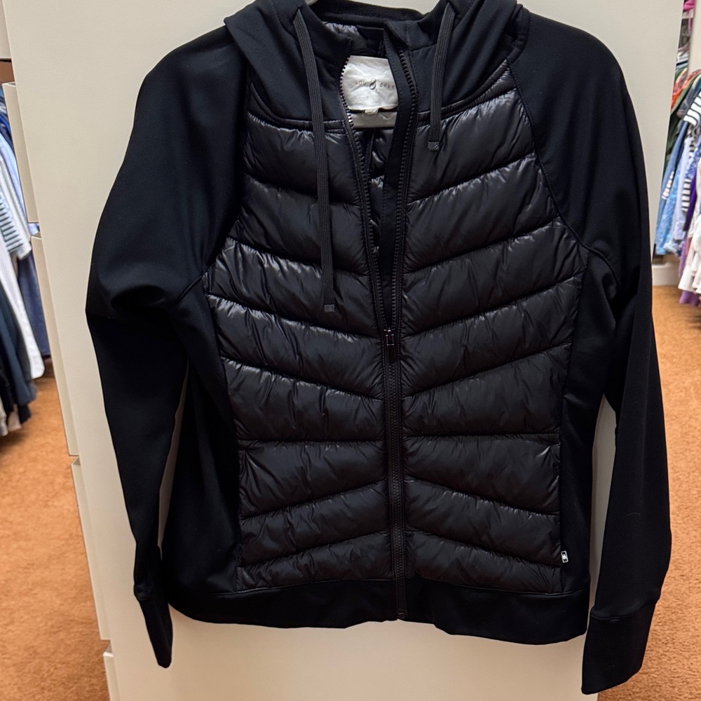 Lou & Grey Black Quilted Jacket